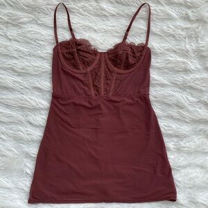 Urban Outfitters | Brenna Bustier Mini Dress